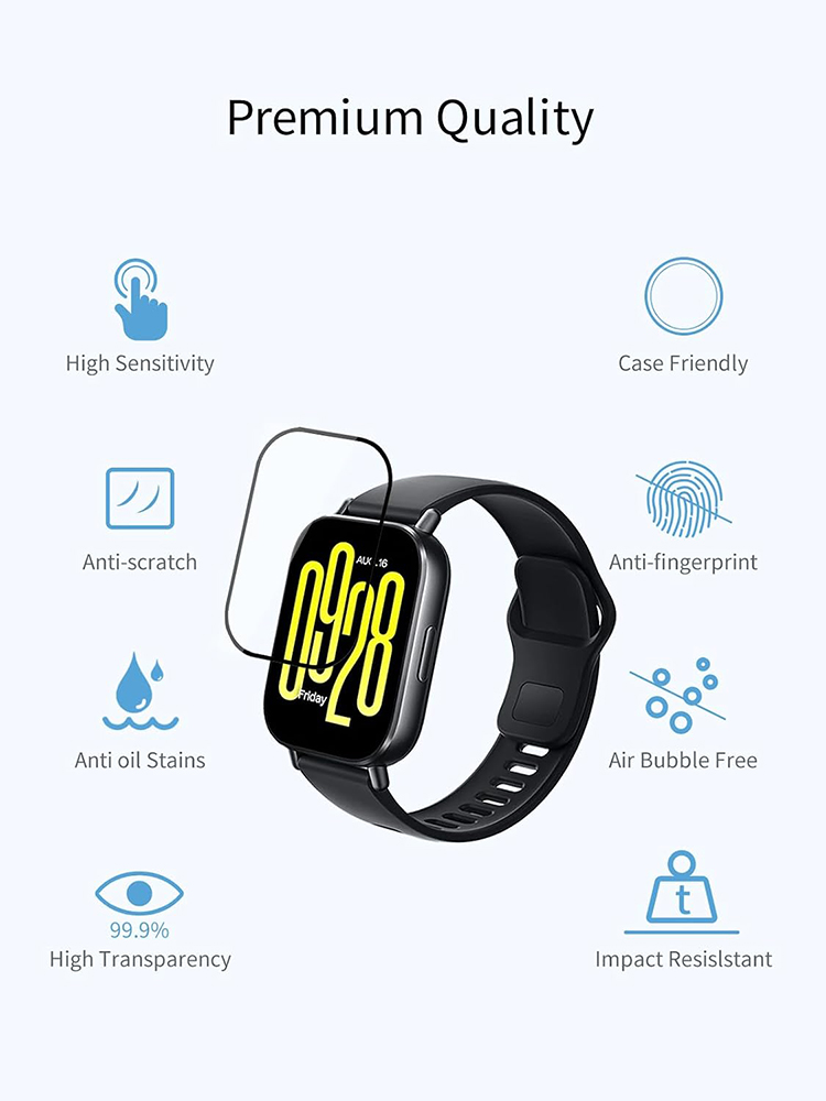 Redmi Watch 6 Active/6Lite/5Ac - Hydrogel Screen Protector 리뷰 및 가격